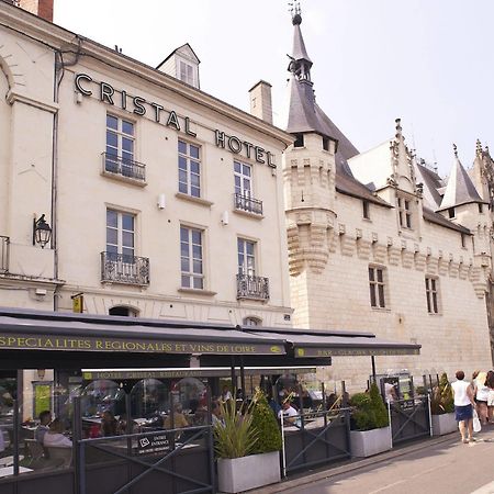 Cristal Hotel Restaurant - Logis Hotels Saumur Exterior foto
